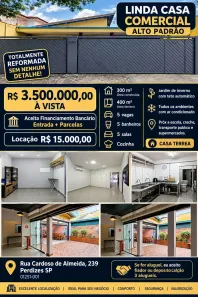 Casa com 5 Quartos à venda, 300m² no Sumaré, São Paulo