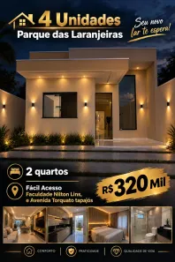 Casa com 2 Quartos à venda, 70m² no Flores, Manaus