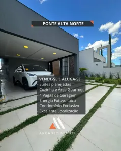 Casa de Condomínio com 3 Quartos à venda, 300m² no Ponte Alta Norte, Brasília