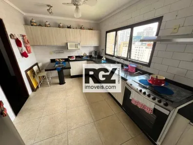 Cobertura com 4 Quartos para alugar, 265m² no Campo Grande, Santos