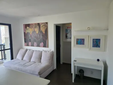 Apartamento com 1 Quarto para alugar, 45m² no Vila Nova Conceição, São Paulo