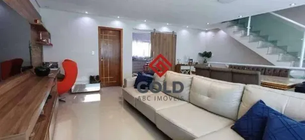 Sobrado com 3 Quartos à venda, 128m² no Vila Assunção, Santo André