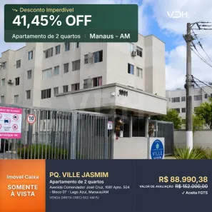 Apartamento com 2 Quartos à venda, 41m² no Lago Azul, Manaus