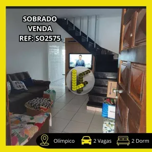 Sobrado com 2 Quartos à venda, 162m² no Olímpico, São Caetano do Sul