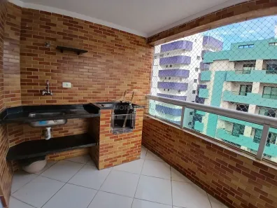 Apartamento com 2 Quartos para alugar, 90m² no Canto do Forte, Praia Grande
