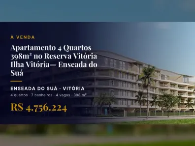 Apartamento com 4 Quartos à venda, 398m² no Enseada do Suá, Vitória