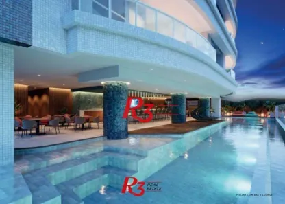 Apartamento com 3 Quartos à venda, 164m² no Ponta da Praia, Santos