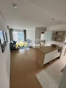 Flat com 2 Quartos para alugar, 75m² no Cidade Monções, São Paulo