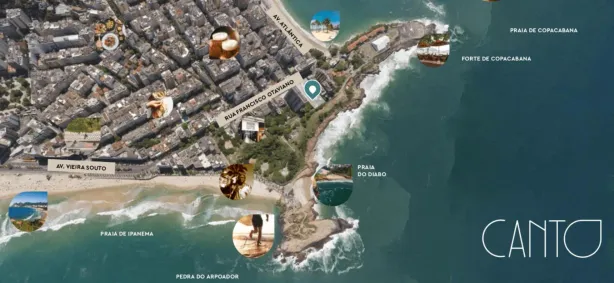 Flat com 1 Quarto à venda, 39m² no Copacabana, Rio de Janeiro