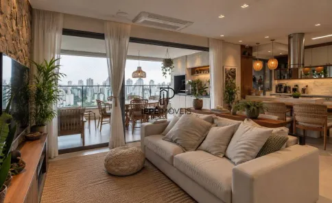 Apartamento com 3 Quartos à venda, 131m² no Cidade Monções, São Paulo