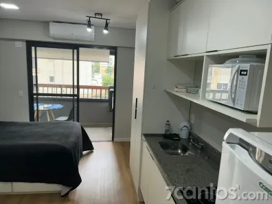 Apartamento com 1 Quarto para alugar, 25m² no Brooklin Paulista, São Paulo