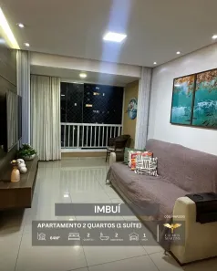 Apartamento com 2 Quartos à venda, 64m² no Imbuí, Salvador