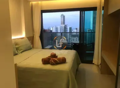 Apartamento com 1 Quarto à venda, 27m² no Meireles, Fortaleza