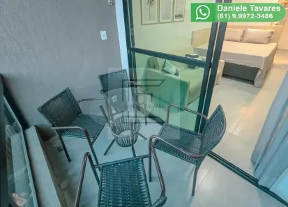 Flat com 1 Quarto à venda, 26m² no Porto de Galinhas, Ipojuca
