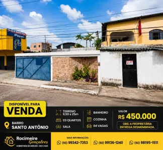 Casa com 3 Quartos à venda, 693m² no Santo Antônio, Manaus