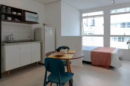 Apartamento com 1 Quarto para alugar, 20m² no Centro, São Paulo