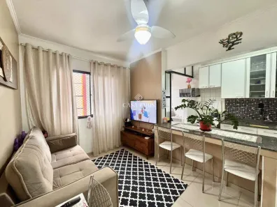 Apartamento com 1 Quarto à venda, 51m² no Boqueirão, Praia Grande
