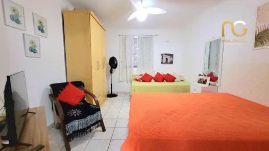 Kitnet com 1 Quarto à venda, 35m² no Guilhermina, Praia Grande