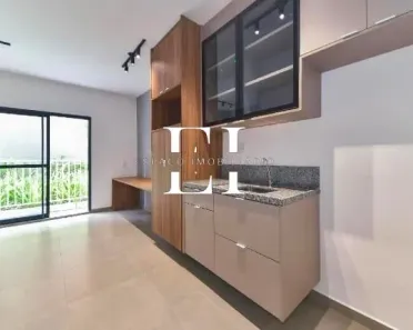Apartamento com 1 Quarto para alugar, 21m² no Santo Amaro, São Paulo