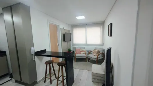 Apartamento com 2 Quartos para alugar, 35m² no Várzea da Barra Funda, São Paulo