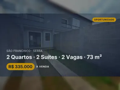 Casa com 2 Quartos à venda, 73m² no São Francisco, Serra