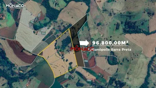Fazenda/Sítio com 1 Quarto à venda, 96800m² no Porto Ubá, Lidianópolis