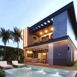 Casa de Condomínio com 4 Quartos à venda, 215m² no Coité, Eusébio