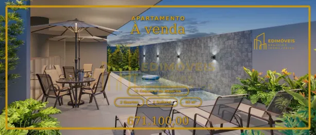 Apartamento com 2 Quartos à venda, 56m² no Coqueiral de Itaparica, Vila Velha
