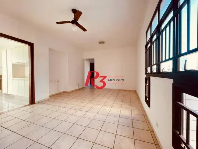 Apartamento com 2 Quartos para alugar, 88m² no Pompéia, Santos