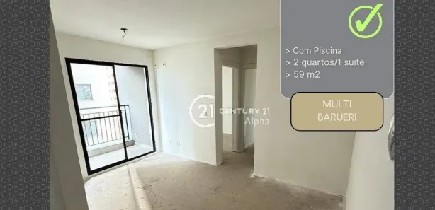Apartamento com 2 Quartos à venda, 59m² no Votupoca, Barueri