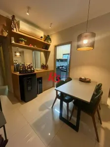 Apartamento com 2 Quartos para alugar, 90m² no Boqueirão, Santos