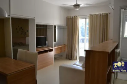 Flat com 1 Quarto para alugar, 51m² no Cerqueira César, São Paulo