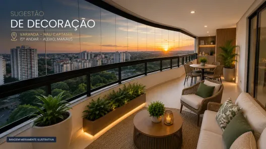 Apartamento com 3 Quartos à venda, 198m² no Aleixo, Manaus