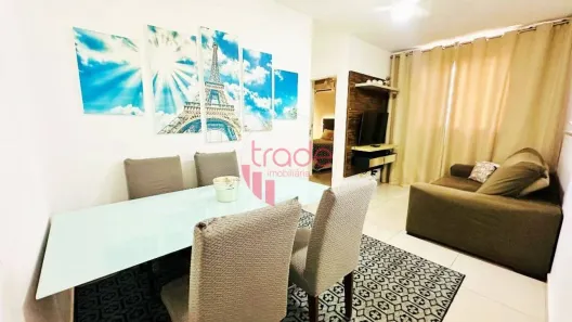 Apartamento com 2 Quartos para alugar, 48m² no Condomínio Mirante Sul, Ribeirão Preto