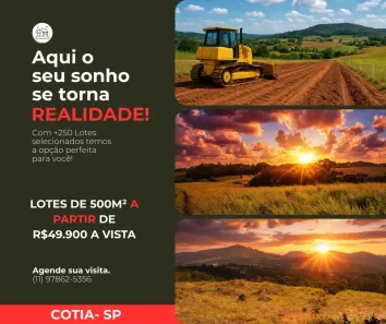 Lote/Terreno à venda, 500m² no Santana, Cotia