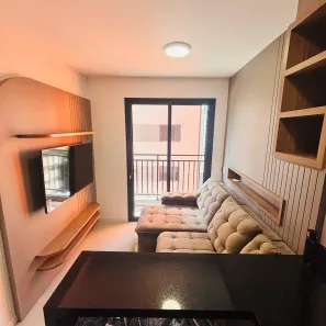 Apartamento com 1 Quarto para alugar, 30m² no Centro, Curitiba