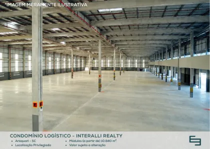 Galpão/Depósito/Armazém para alugar, 13000m² no Corveta, Araquari