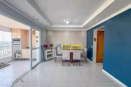 Apartamento com 3 Quartos para alugar, 107m² no Vila Lusitânia, São Bernardo do Campo