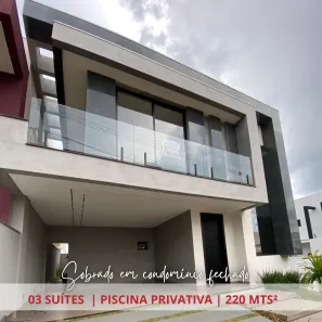 Casa de Condomínio com 3 Quartos à venda, 220m² no FAG, Cascavel
