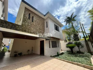 Casa com 3 Quartos para alugar, 304m² no Aparecida, Santos