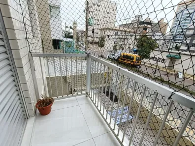Apartamento com 2 Quartos para alugar, 46m² no Boqueirão, Praia Grande