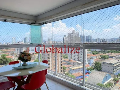 Apartamento com 3 Quartos à venda, 111m² no Ponta da Praia, Santos