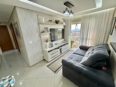 Apartamento com 2 Quartos para alugar, 51m² no Vila Metalúrgica, Santo André