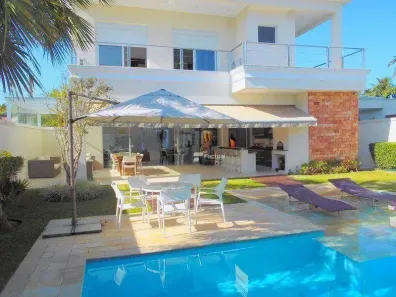 Casa de Condomínio com 5 Quartos à venda, 424m² no Jardim Acapulco, Guarujá