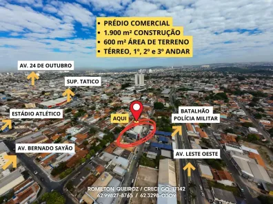 Prédio Comercial à venda, 1900m² no Setor Campinas, Goiânia