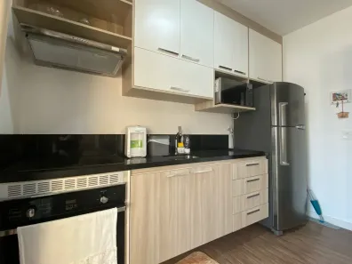 Apartamento com 1 Quarto para alugar, 38m² no Cidade Monções, São Paulo