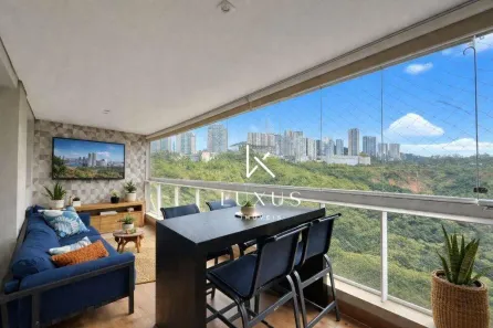 Apartamento com 3 Quartos para alugar, 105m² no Vila da Serra, Nova Lima