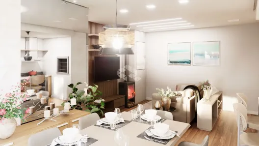 Apartamento com 2 Quartos à venda, 64m² no Várzea Grande 1º de Maio, Gramado