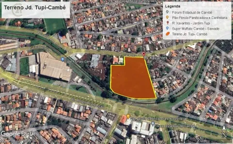 Lote/Terreno à venda, 22000m² no Jardim Tupi, Cambé