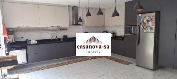 Sobrado com 3 Quartos à venda, 264m² no Vila Metalúrgica, Santo André